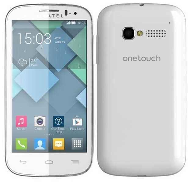 Характеристики Alcatel One Touch Pop C5 5036D
