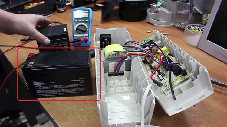 2. Проверьте зарядку аккумуляторов