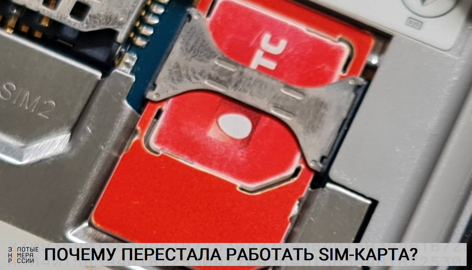 Что делать, если телефон не распознает SIM-карту?