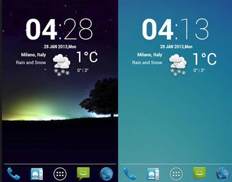 Как добавить виджет часов и погоды на главный экран Android