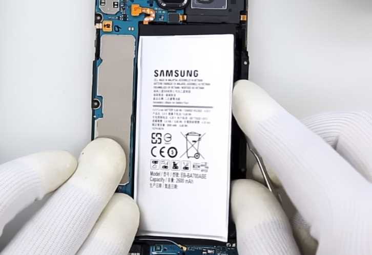 Пошаговая инструкция по замене аккумулятора на Samsung С9 и С9+