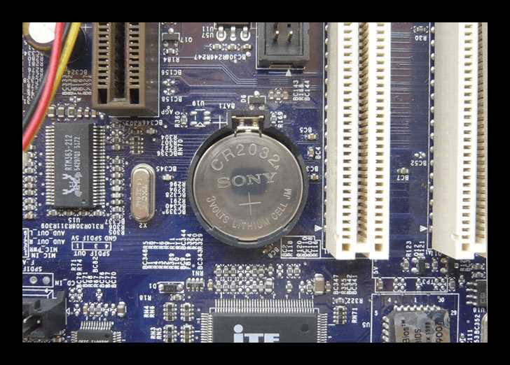 Замена батарейки на материнской плате: подробная инструкция