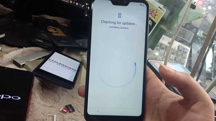 Подготовка к установке прошивки