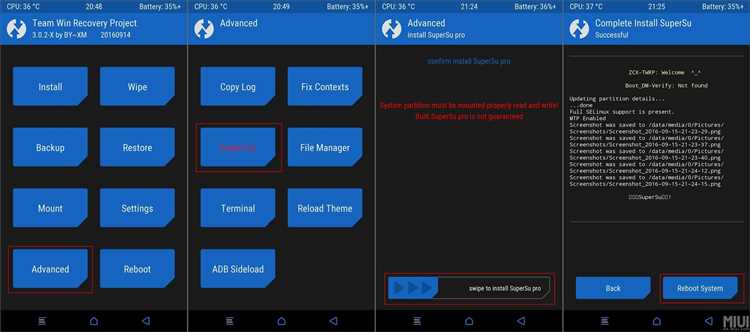 ПЗУ: прошивка и установка кастомной прошивки через TWRP Recovery