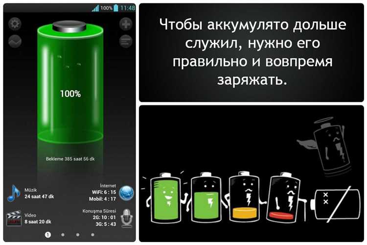 2. Режимы зарядки и разрядки