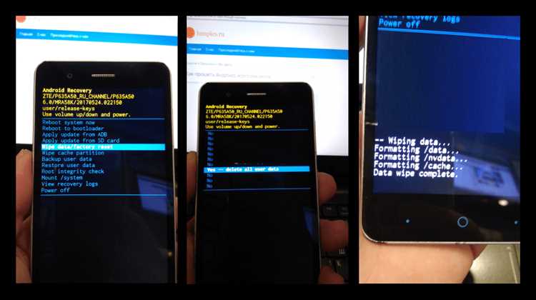 Процесс обновления прошивки ZTE Блейд А510